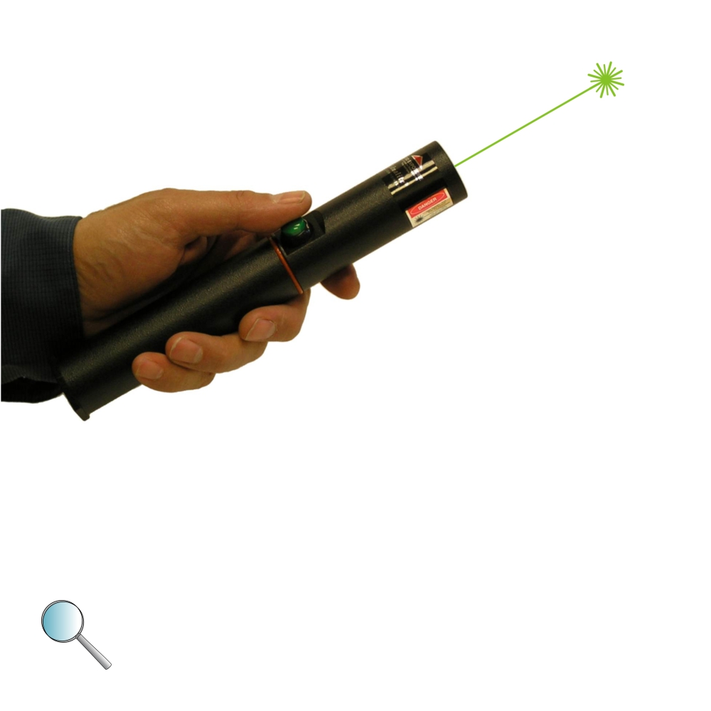 Ednalite Laser Pointer Green - Battery